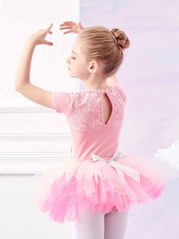 Dance Clothing Practice Skirt Ballet Tutu Elastic Waist Performance Skirt - Dorabear