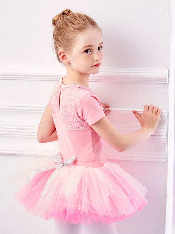 Dance Clothing Practice Skirt Ballet Tutu Elastic Waist Performance Skirt - Dorabear