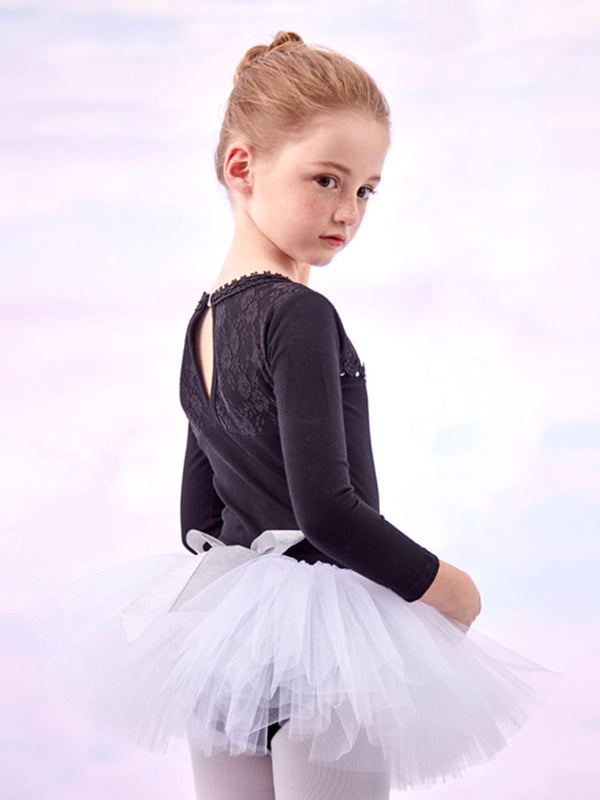 Dance Clothing Practice Skirt Ballet Tutu Elastic Waist Performance Skirt - Dorabear