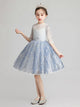 Girls' Birthday Evening Gown Flower Girl Puffy Princess Dress Piano Performence Costume - Dorabear