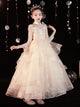 Girls' Catwalk Evening Gown Birthday Princess Dress Flower Girls' Wedding Dress - Dorabear