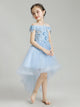 Girls' Evening Gown Flower Girl Wedding Dress Piano Performance Costume Princess Dress - Dorabear