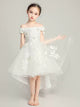 Girls' Evening Gown Flower Girl Wedding Dress Piano Performance Costume Princess Dress - Dorabear