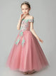 Girls' Evening Gown Piano Performance Costume Flower Girl Princess Dress - Dorabear