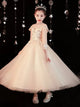 Girls' Evening Gown Princess Dress Birthday Wedding Dress Fashional Performence Costume - Dorabear