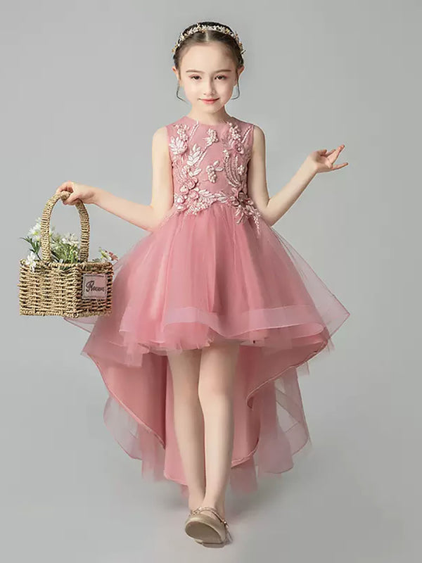 Girls' Evening Gown Princess Dress Catwalk Puffy Performance Costume - Dorabear