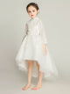 Girls' Evening Gown Princess Dress Flower Girl Wedding Dress Piano Performance Costume - Dorabear