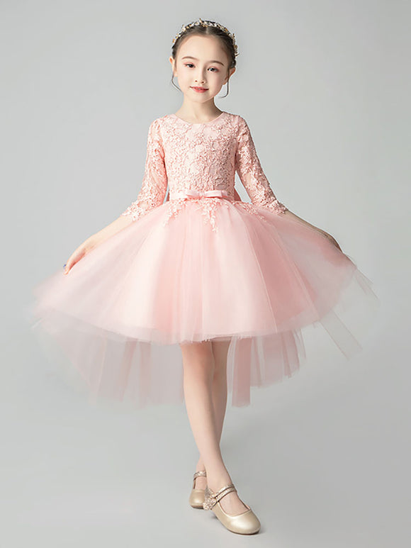 Girls' Evening Gown Princess Dress Flower Girls' Wedding Dress Show Costume - Dorabear