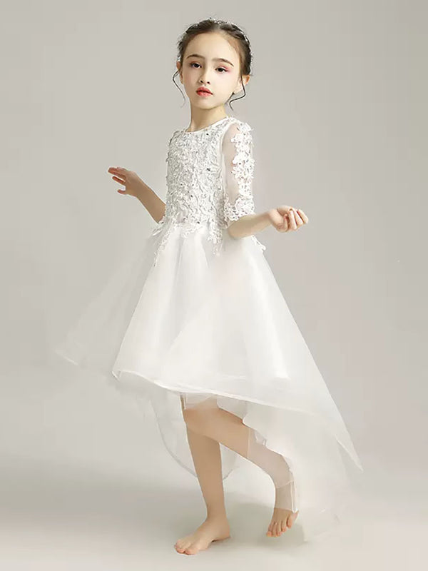 Girls' Evening Gown Princess Dress Performence Costume Flower Girl Puffy Dress - Dorabear