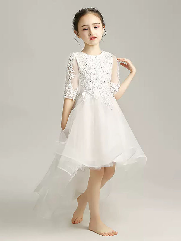 Girls' Evening Gown Princess Dress Performence Costume Flower Girl Puffy Dress - Dorabear