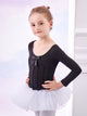 Autumn/Winter Ballet Split Suits Long-sleeved Dance Practice Clothes - Dorabear