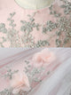 Girls' Long-sleeved Fluffy Wedding Dress Flower Girl Gown Piano Performance Costume - Dorabear