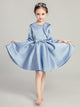 Girls' Long-sleeved Piano Performance Costume Flower Girl Wedding Dress Princess Dress - Dorabear