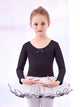 Ballet Tutu One-piece Gauze Skirt Long-sleeved Dance Practice Clothes - Dorabear