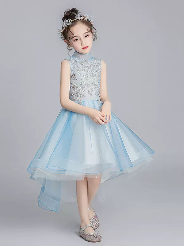 Girls' Performance Costume Flower Girl Wedding Dress Evening Gown Princess Dress - Dorabear