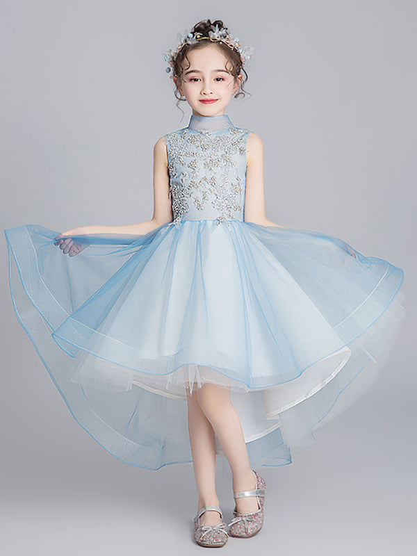 Girls' Performance Costume Flower Girl Wedding Dress Evening Gown Princess Dress - Dorabear