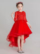 Girls' Piano Performance Costume Autumn/Winter Evening Gown Princess Dress - Dorabear