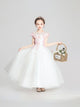 Girls' Piano Performance Costume Evening Gown Flower Girl Wedding Dress - Dorabear