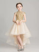 Girls' Piano Performance Costume Puffy Princess Dress Evening Gown - Dorabear