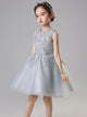 Girls' Princess Dress Fluffy Gauze Piano Performance Costume Flower Kid Wedding Gown - Dorabear