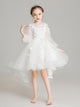 Girls' Puffy Princess Dress Flower Girl Gauze Gown Performance Costume - Dorabear