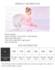 Sequined Bow Dance Dress Autumn/Winter Long-sleeved Ballet Clothing - Dorabear