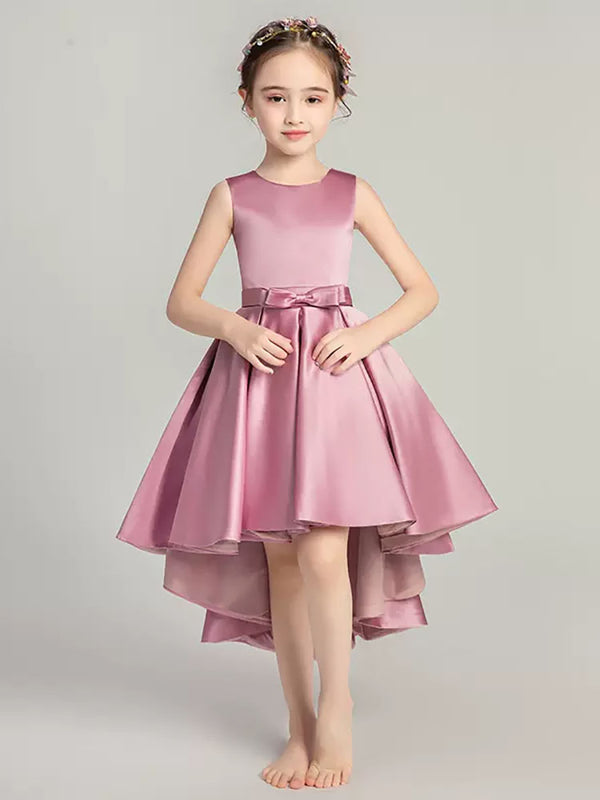 Girls' Sleeveless Evening Gown Princess Dress Piano Performence Costume - Dorabear