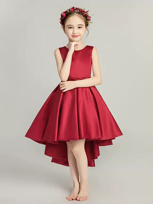 Girls' Sleeveless Evening Gown Princess Dress Piano Performence Costume - Dorabear