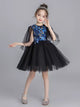 Girls' Trailing Piano Performance Costume Catwalk Princess Dress Evening Gown - Dorabear