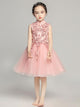 Girls' Trailing  Walkshow Performance Costume Flower Girl Evening Gown Princess Dress - Dorabear