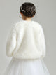 Girls' Waistcoat Dress Accessories Plush Small Coat Long Sleeve Wool Shawl - Dorabear