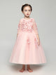 Girls' Walk Show Piano Performance Costume Flower Girl Puffy Gown Princess Dress - Dorabear