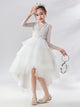 Girls' Wedding Dress Puffy Princess Dress Performance Costume Evening Gown - Dorabear