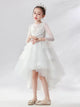 Girls' Wedding Dress Puffy Princess Dress Performance Costume Evening Gown - Dorabear