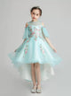 Girls' Western Evening Gown Princess Dress Flower Girl Wedding Dress Performance Costume - Dorabear