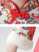 Girls' Winter Hanfu Long Sleeve Dress Performance Costume Oriental Elements Ancient Suits - Dorabear