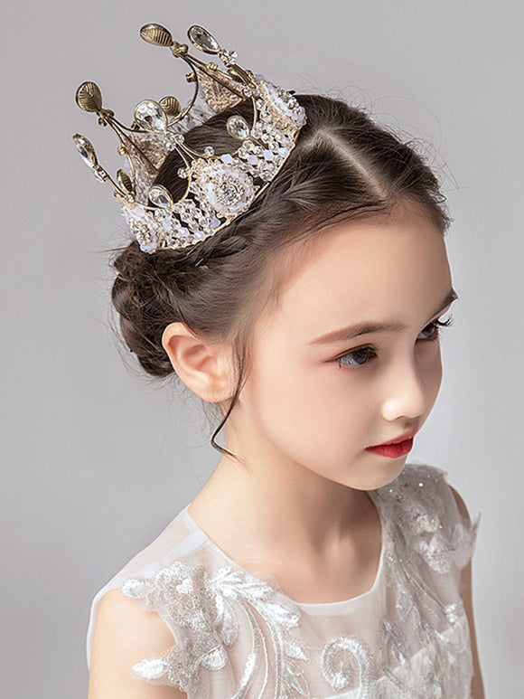 Headdress Princess Crown Hair Accessories Performance Headwear - Dorabear