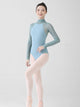 Heap Collar Ballet Training Suit Autumn/Winter Long-sleeved Dance Leotard - Dorabear