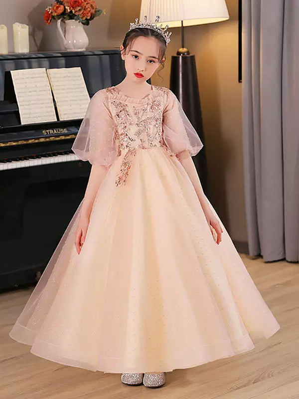 High End Evening Gown Princess Dress Performance Dress Flower Girls Wedding Dress - Dorabear