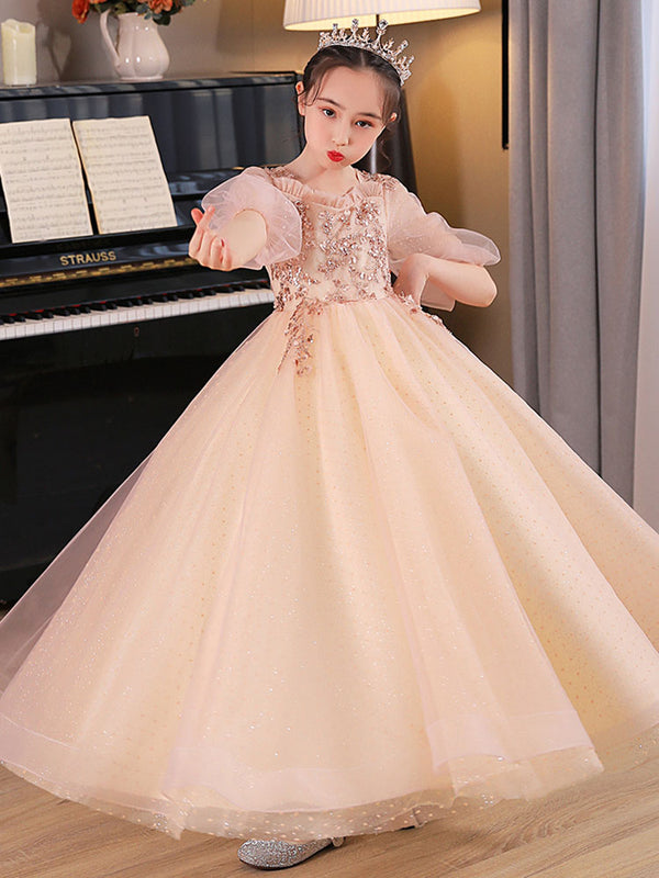 High End Evening Gown Princess Dress Performance Dress Flower Girls Wedding Dress - Dorabear