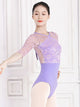 Lace Mid-sleeve Backless Tie Ballet Leotard Dance Practice Clothes - Dorabear