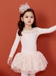 Lace Stitching Long-sleeved Ballet Dress Dance Practice Clothes - Dorabear