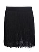 Latin Dance Fringed Skirt Summer Dance Practice Bottoms - Dorabear