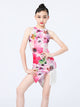 Latin Dance Sling Hollow Dress Exercise Clothes Dance Performance Costume - Dorabear