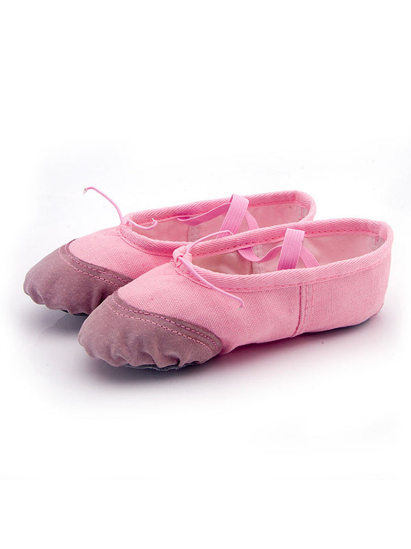 Leather Head Dance Shoes Ballet Soft Sole Cat Claw Training Shoes - Dorabear