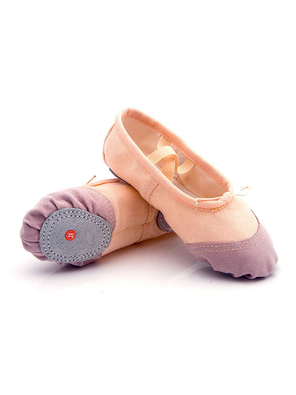 Leather Head Dance Shoes Ballet Soft Sole Cat Claw Training Shoes - Dorabear