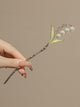 Lily of the Valley Hairpin Oriental Style Hairpin Ancient Style Dance Costume Hair Accessories - Dorabear