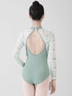 Long-sleeve Ballet Leotard Standing Collar Training Clothes - Dorabear