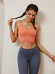 Long Dance Bra Shockproof Fitness Vest Yoga Underwear - Dorabear