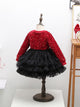 Long Sleeve Round Neck Princess Dress Sequin Dress New Year's Dress - Dorabear